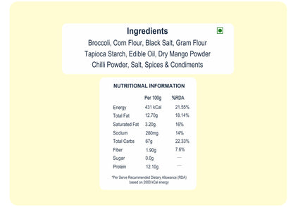 Broccoli Chips Rich Nutrients