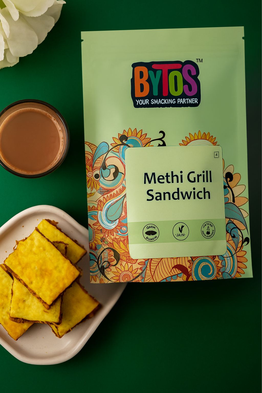 Methi Grill Sandwich
